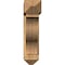 Ekena Millwork Funston Arts and Crafts Rough Sawn Bracket w/ Offset Brace, Western Red Cedar, 8"W x 32"D x 32"H BKT0806X32X32FST03RWR - alternate 4